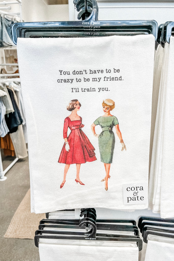 Cora & Pate Flour Sack Towels - BluePeppermint Boutique