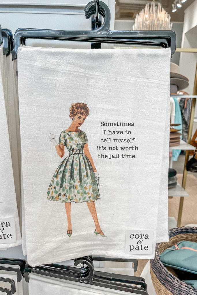 Cora & Pate Flour Sack Towels - BluePeppermint Boutique