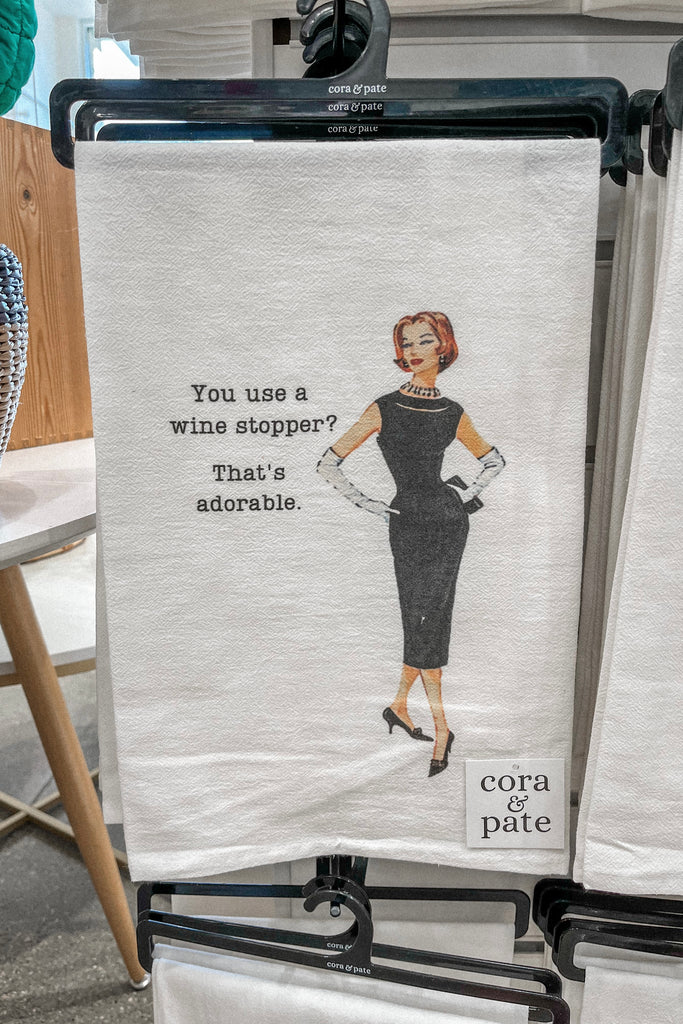 Cora & Pate Flour Sack Towels - BluePeppermint Boutique