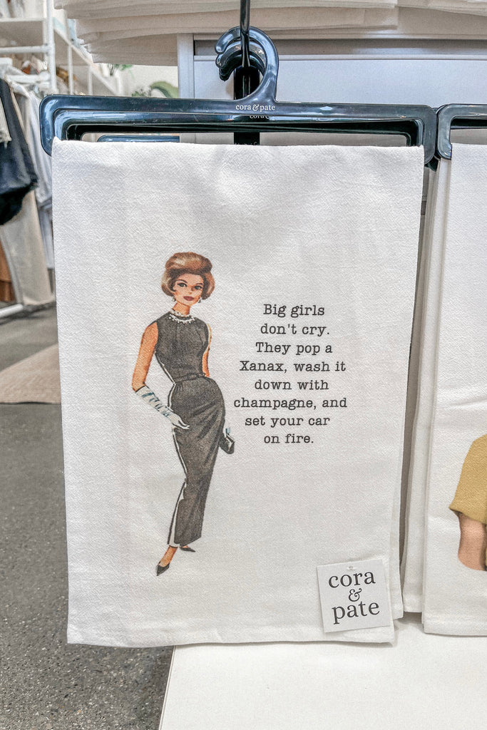 Cora & Pate Flour Sack Towels - BluePeppermint Boutique