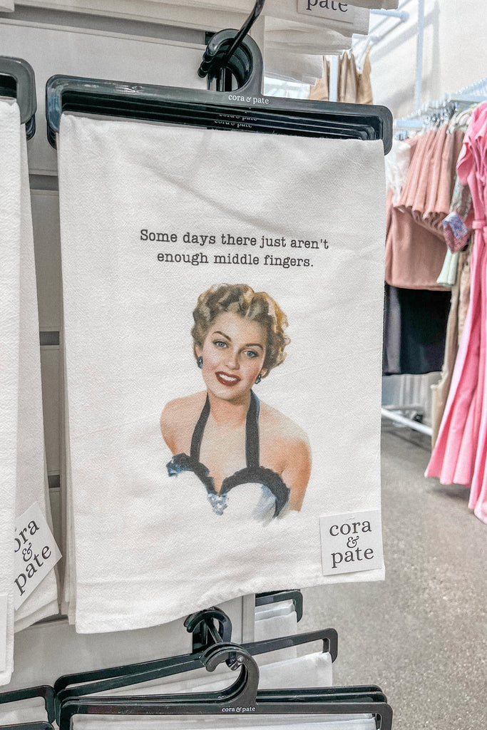 Cora & Pate Flour Sack Towels - BluePeppermint Boutique