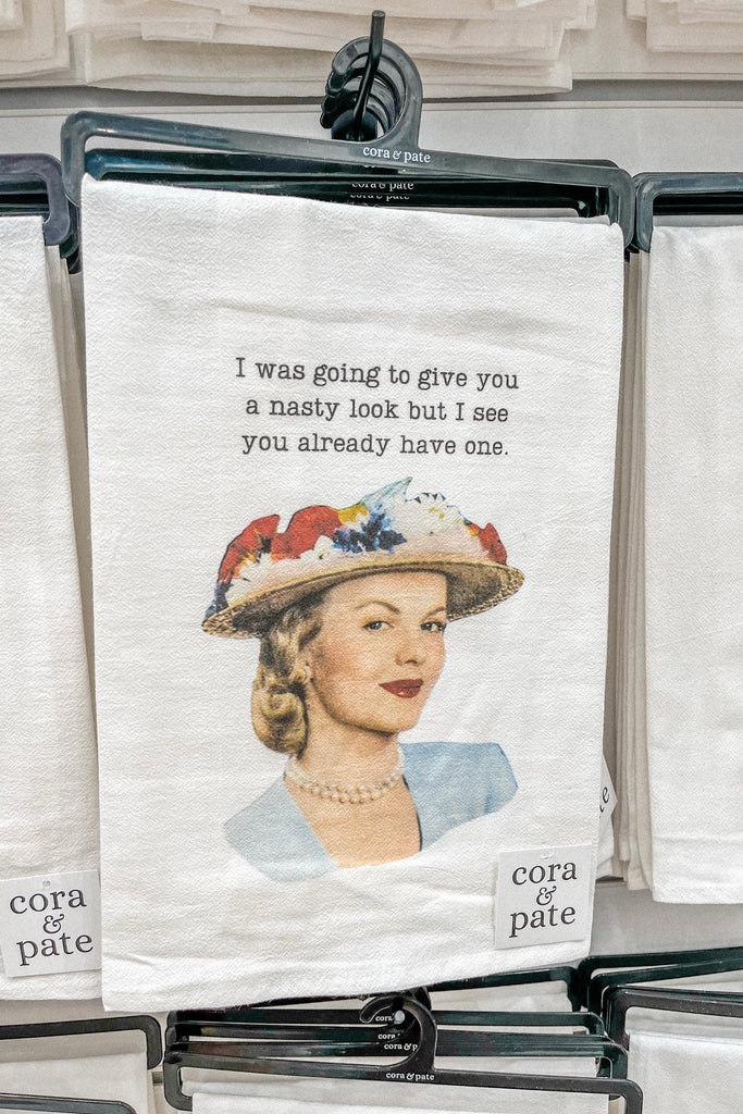 Cora & Pate Flour Sack Towels - BluePeppermint Boutique