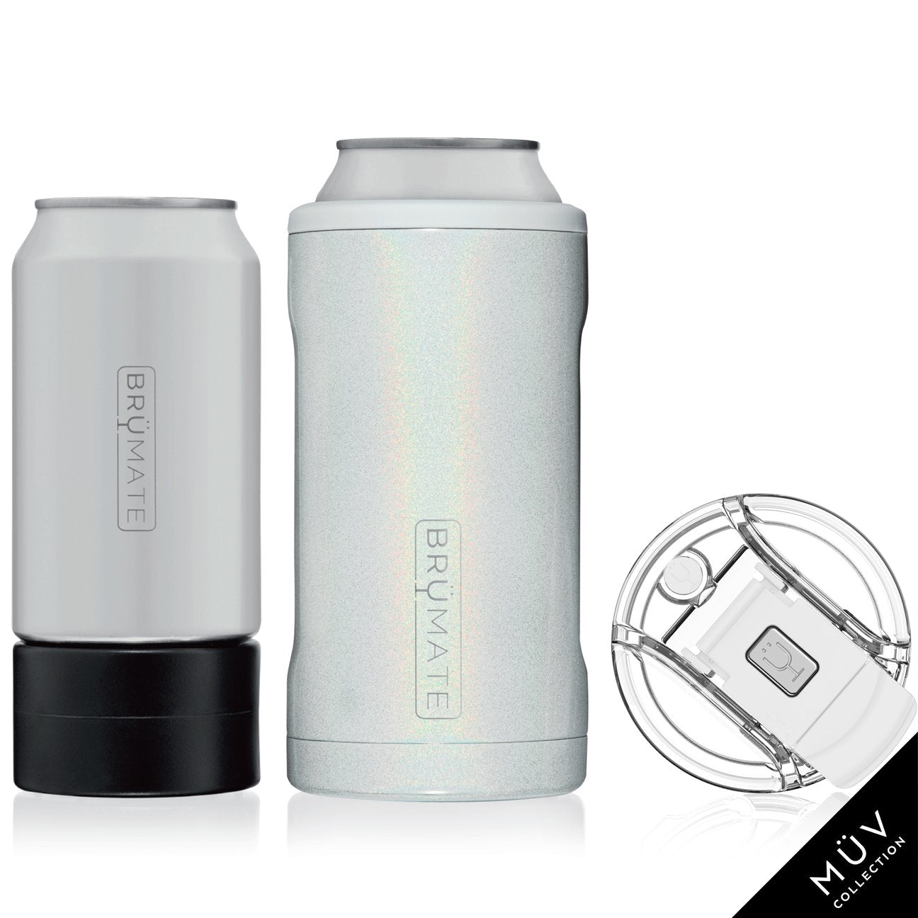 Brumate 16 oz. Hopsulator Twist Can Cooler in Matte Black